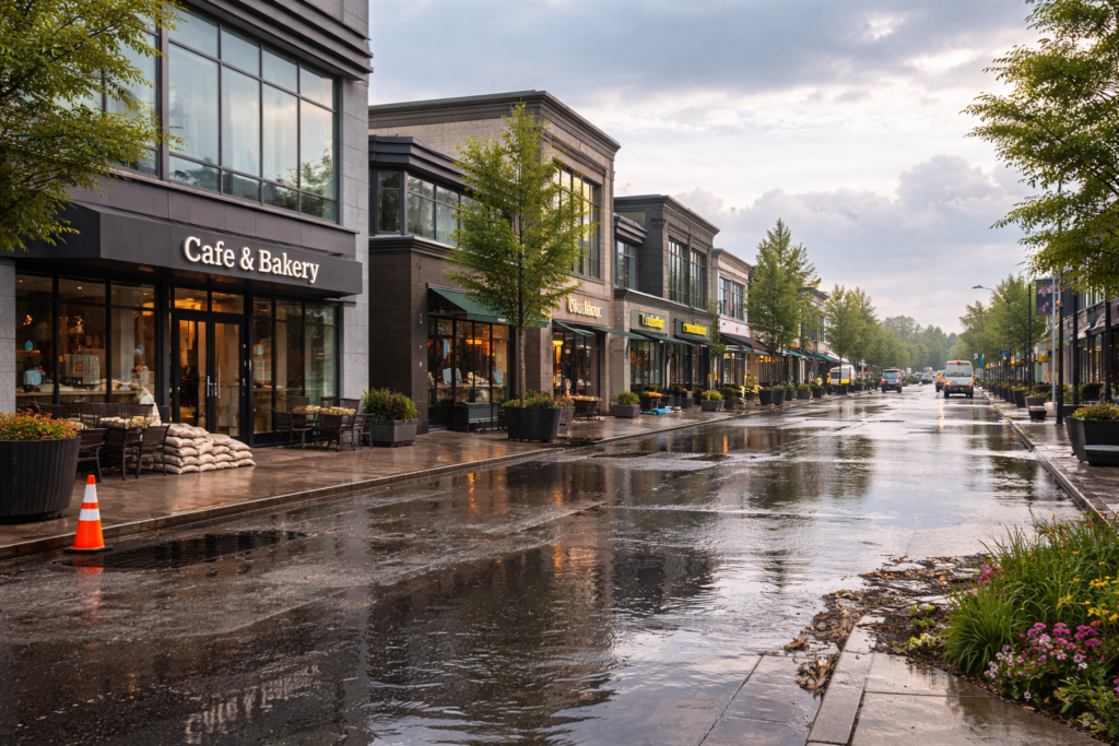 Severe storm impact highlighting need for business continuity planning