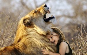Happy Cat and Kid