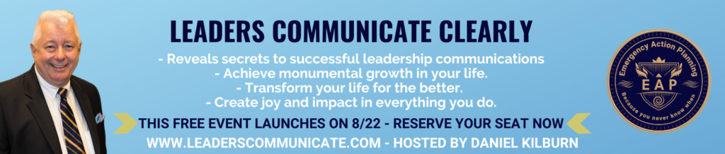 Leaders Communicate Clearly Banner