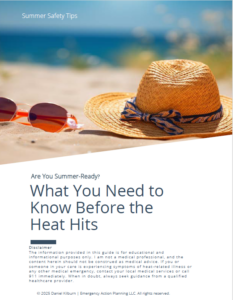 Summer Safety Tips PDF over.