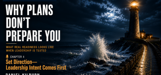 Chapter 4: Leadership Intent Comes First