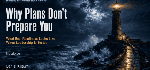 Why Plans Don’t Prepare You: Intro cover