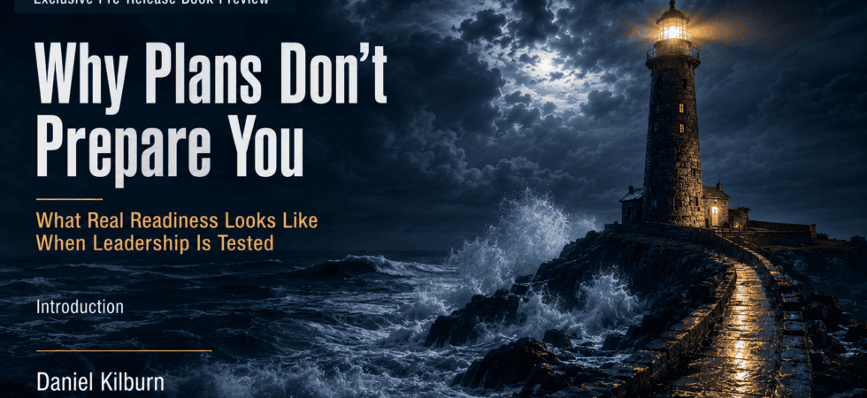 Why Plans Don’t Prepare You: Intro cover