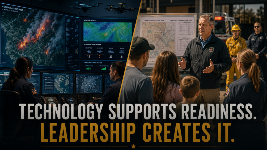 Technology Supports Readiness—Leadership Creates It