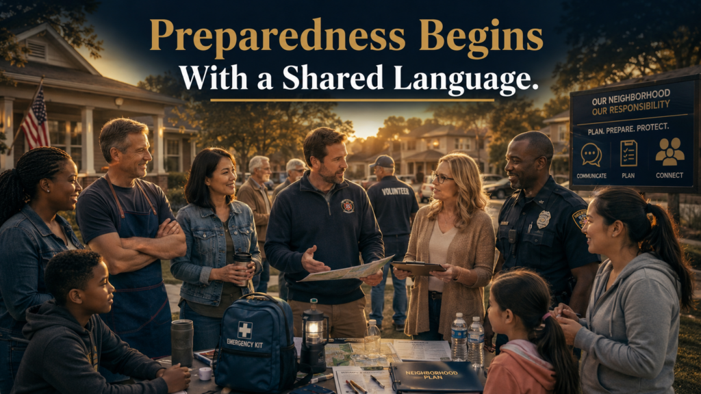 Preparedness Begins With a Shared Language