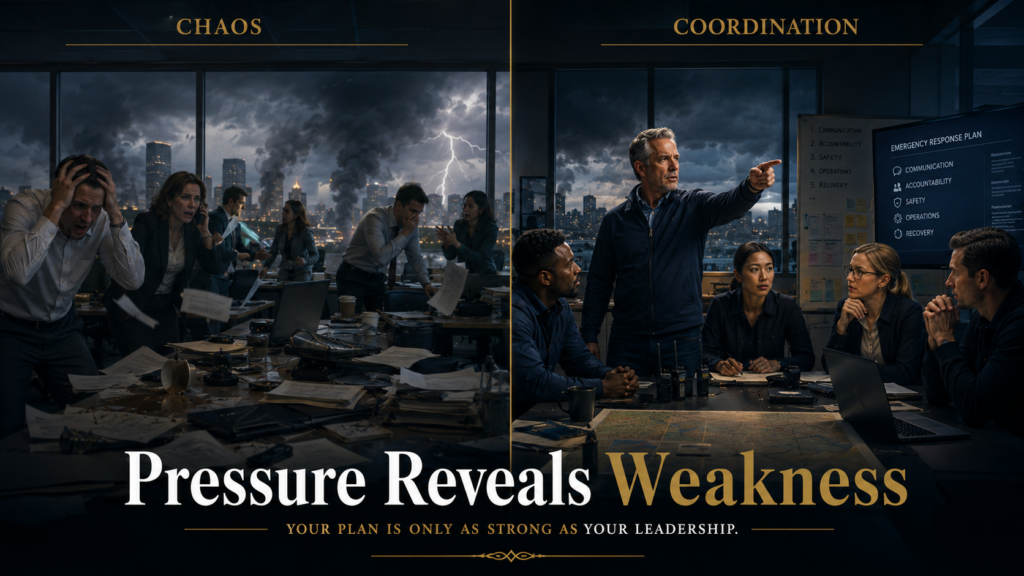 Pressure Reveals Weakness