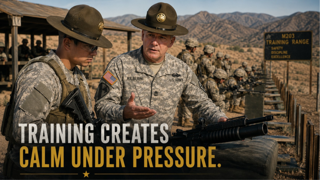 Training Creates Calm Under Pressure